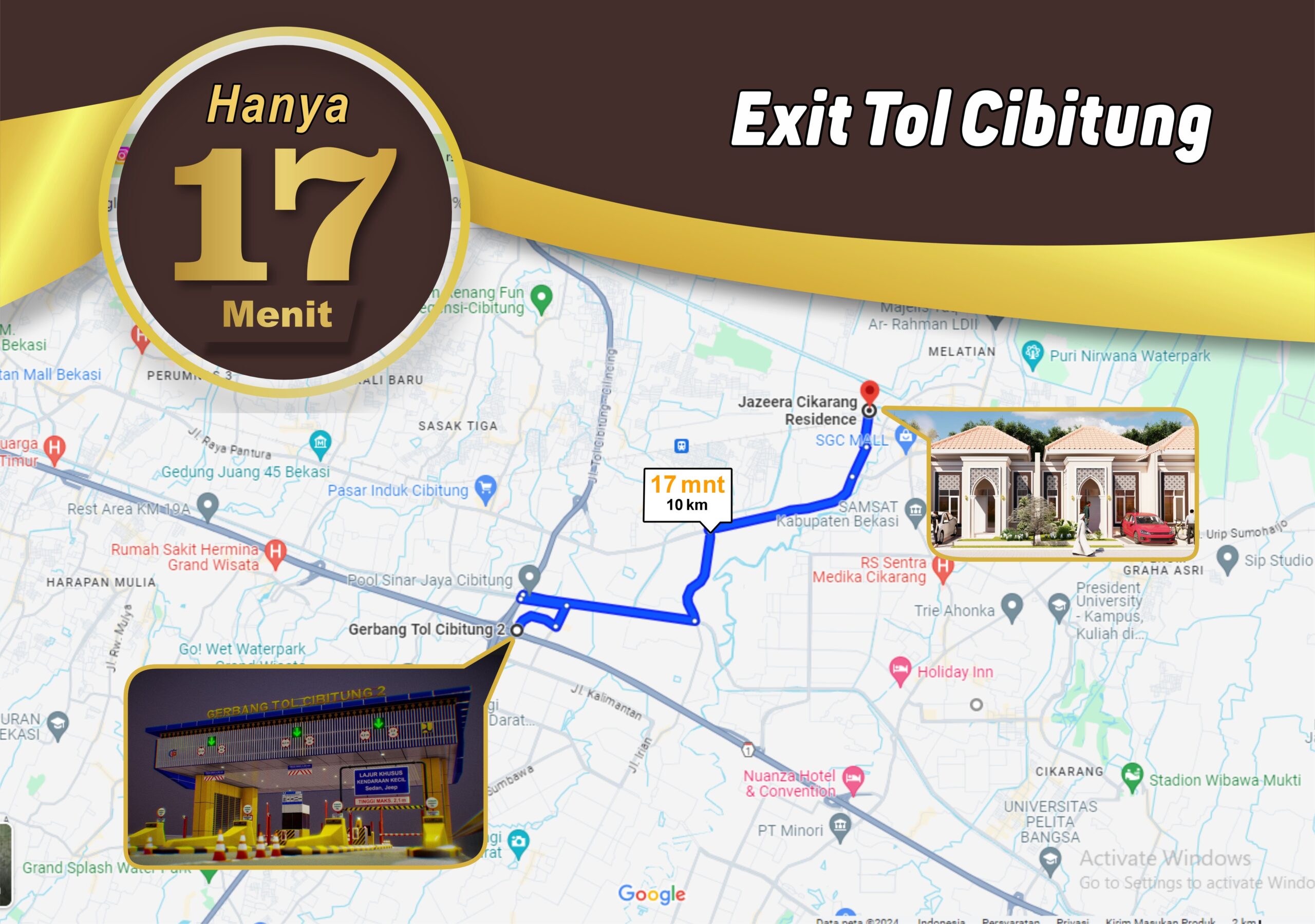 12 menit Exit Tol Cibitung 12 menit Exit Tol Cibitung