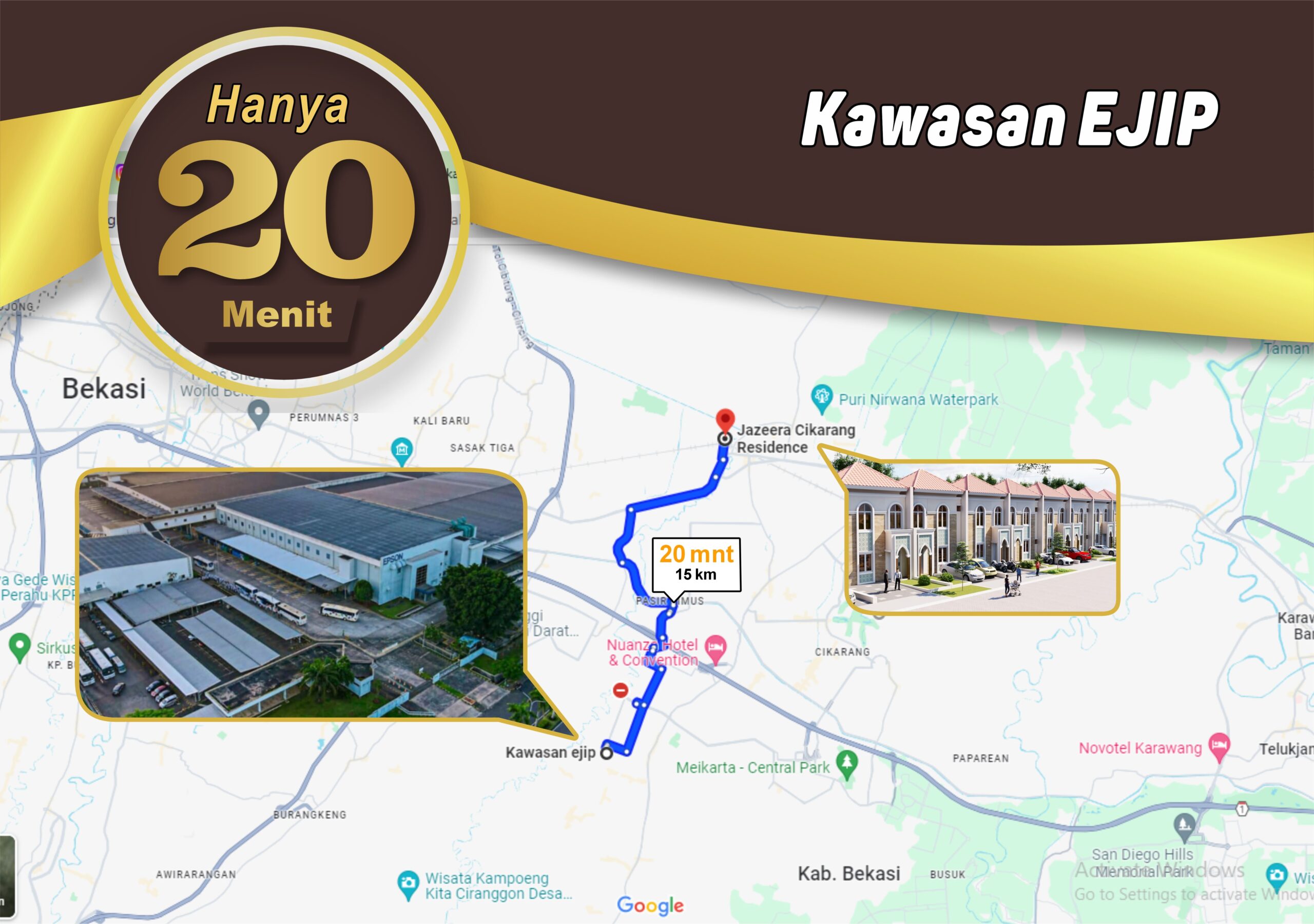 20 Menit Kawasan Ejip 20 Menit Kawasan Ejip