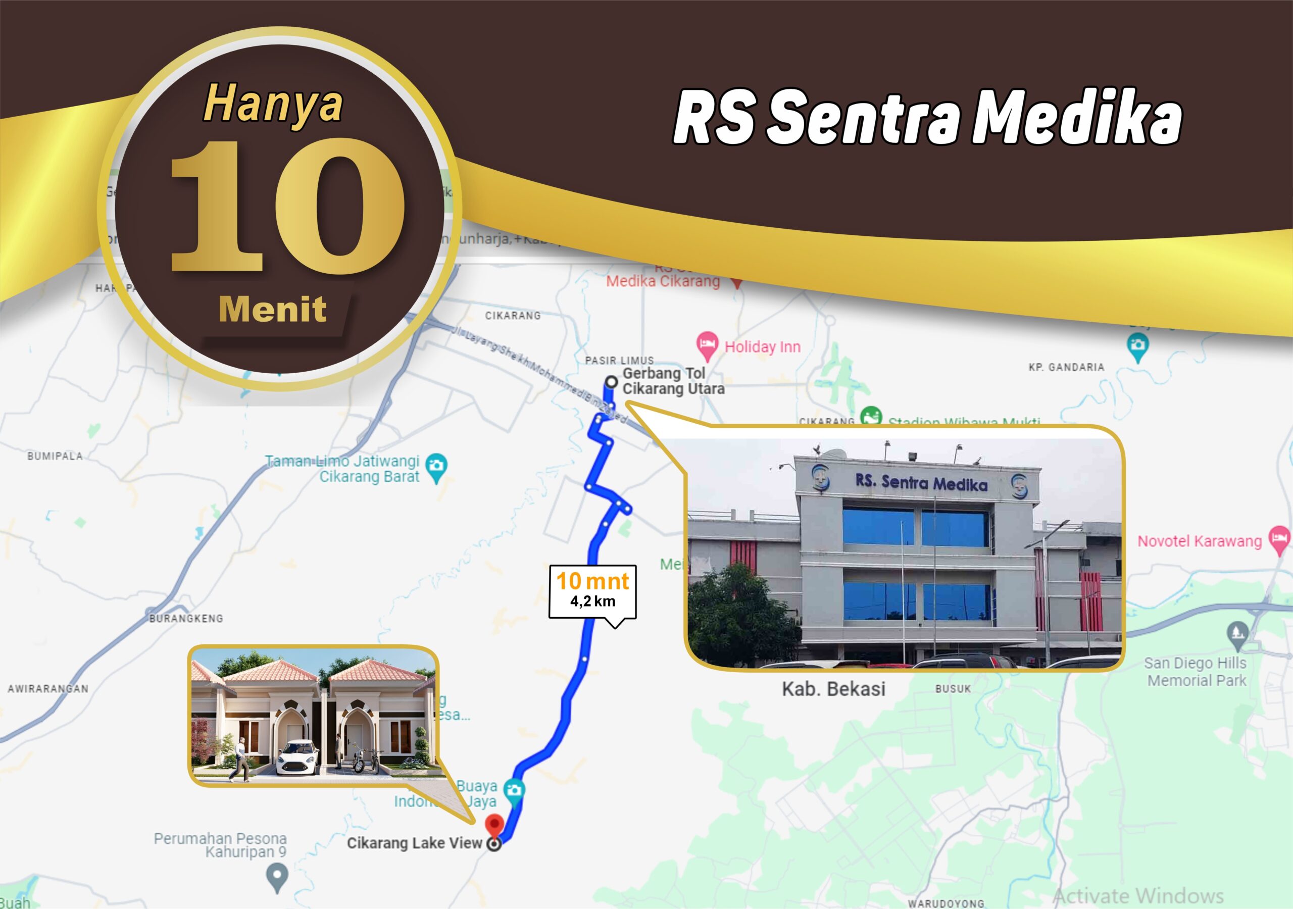 7 menit RS Sentra Medika 7 menit RS Sentra Medika